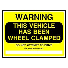 Warning This Vehicle Has Been