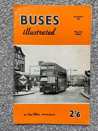Buses illustrated march 1961 - illustrated,,