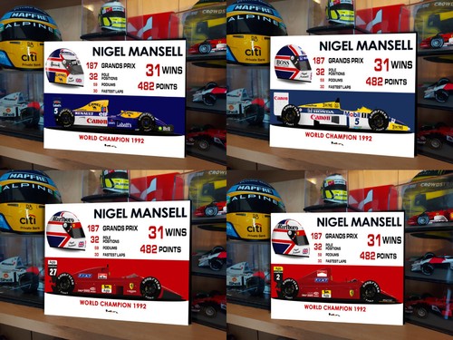 Nigel mansell stats - nigel,