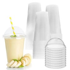 50x Reusable Smoothie Cups BPA