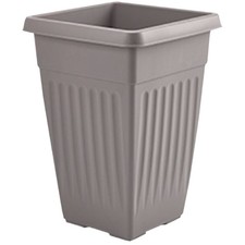 Tall Planter Square Plastic