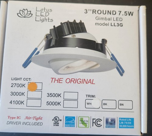 Lotus eyeball gimbal led - 3",