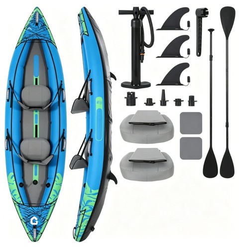 Inflatable kayak canoe - inflatable,