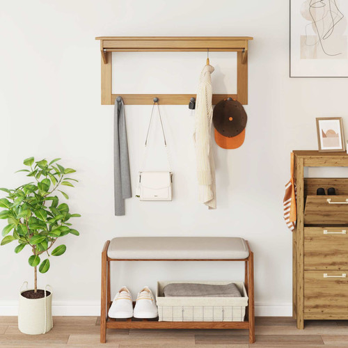 Coat rack honey brown - honey, solid