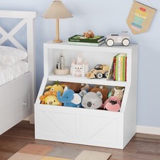Kids Storage Bookshelf Wooden