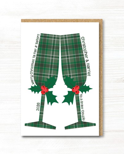 Personalised scottish - a5,