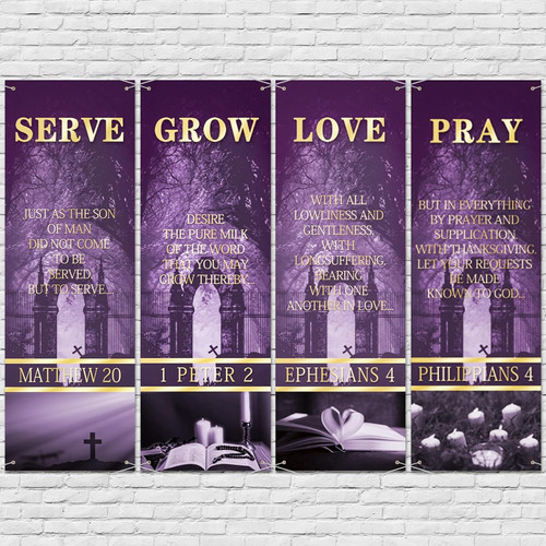 Pcs church banners for - pcs,
