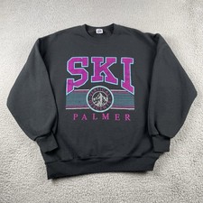 Vtg Jerzees Mens XL Ski Palmer