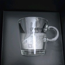 Nespresso View Espresso cup - Glass With Saucer New In Box replacement cup