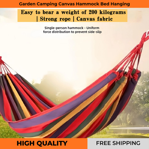 Garden camping canvas hammock - camping,