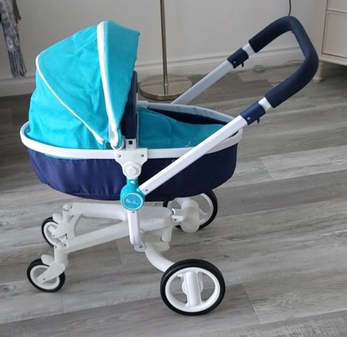 Silver cross surf dolls pram - silver,