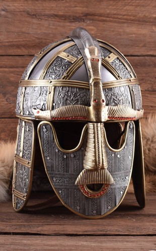 Anglo saxon helmet - helmet, sutton
