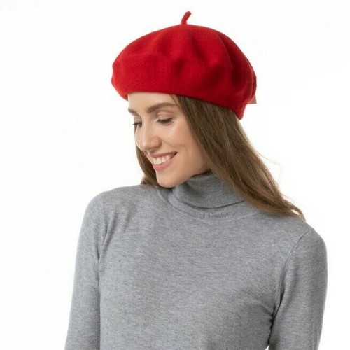 Wool beret hat autumn - wool,