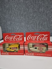 2 X Vintage Lledo Die Cast Coca Cola Vehicles