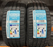 2x 205 40 17 BRAND NEW BUDGET