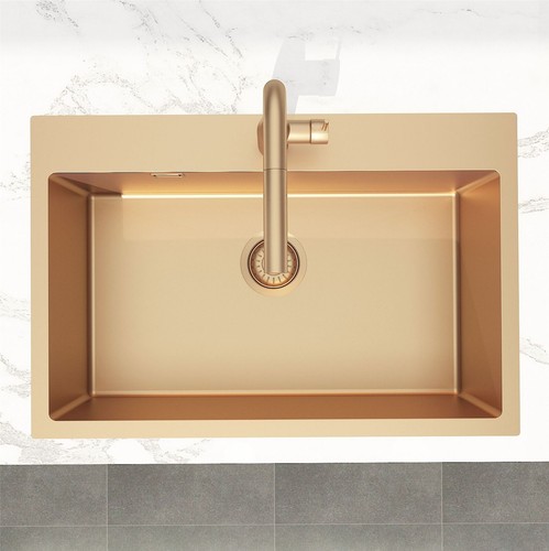 Kitchen sink inset stainless - inset,