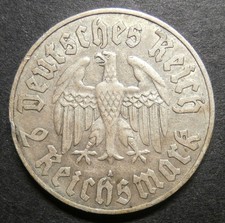 Germany - 2 Reichsmark 1933a Martin Luther - 1933 A