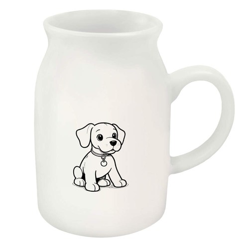 300ml puppy dog ceramic milk - 300ml,