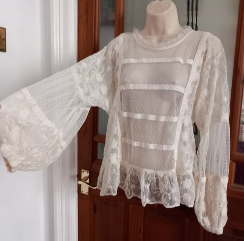 Vtg look next mesh lace - vtg,