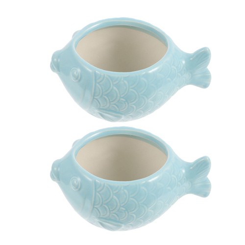 2pcs ceramic pots - pots, plant
