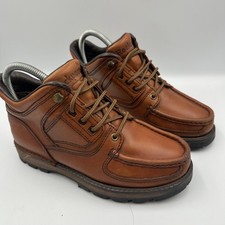 Rockport Umbwe Trail Tan Boots Size 4M Made In Portugal 1990s M3259.