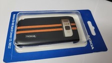 100% Original Nokia E6-00 Hard Case Cover CC-3012 Black Orange
