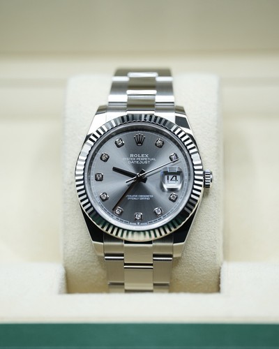 Rolex datejust steel - datejust, 41