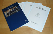 Mercedes E Class W124 Saloon Brochure 1990-1991 200E 230E 260E 300E-24 250D 300D