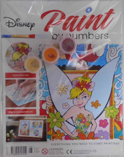 Hachette Disney Paint by Numbers Partwork magazine Collection #8 Tinker Bell