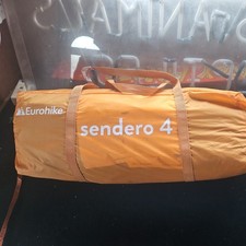 Eurohike Sendero 4 Person Tent - Porch and Living Area Tunnel & Groundsheet
