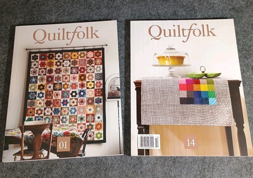 Quiltfolk magazine lot - quiltfolk,