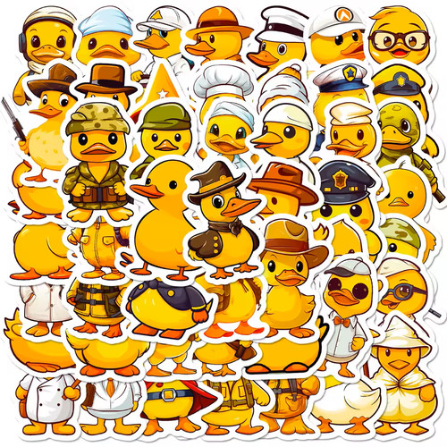 Yellow rubber duck pack - yellow,