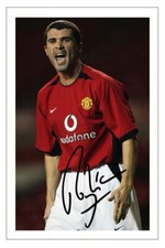 ROY KEANE Signed Autograph