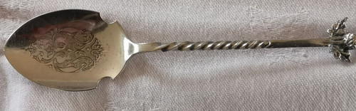 Silver plate scottish thistle - silver,