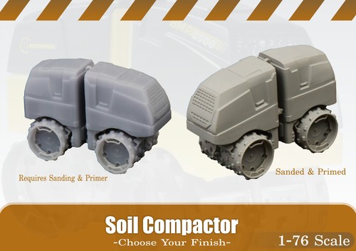 Soil compactor trench - 1-76,