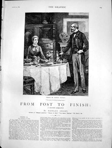 Old print from post - old,