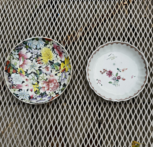 Antique qing chinese plates - 2,