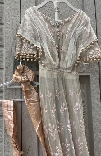 Antique edwardian dress - edwardian,