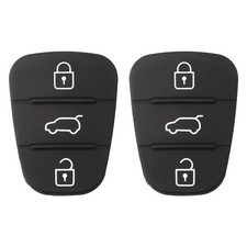 2x Remote Car 3 Buttons Key