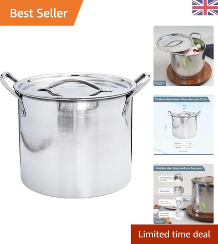 Stock pot with stainless - pot,