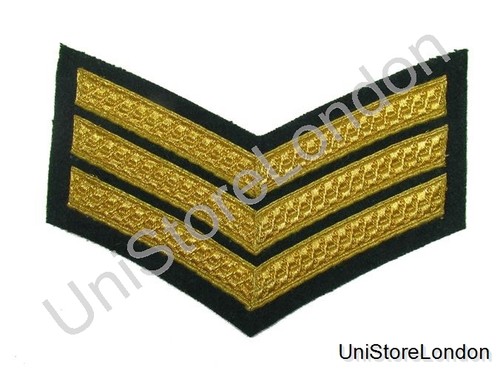 Chevron sergeant stripes gold - chevron,