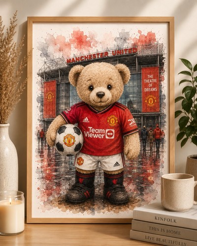 Manchester united teddy - manchester,