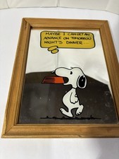 Snoopy Glass Mirror