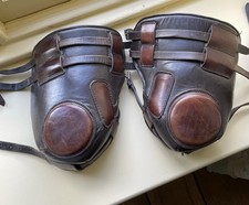 Vintage Leather Polo Knee pads