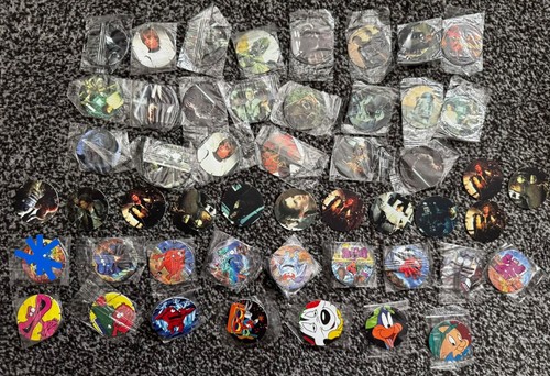 Assorted sealed tazos - 49,