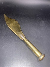 WWI Trench Art Brass Etched