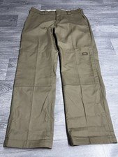 Dickies Men's Workwear Utility Trousers  W36 L32 Cream NEW