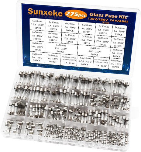 275pcs glass fuse - 275pcs,