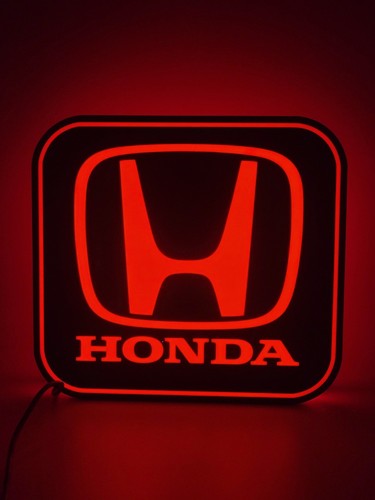 Honda light box sign - light,
