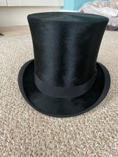 Vintage Moleskin Silk Top Hat (used for Evening Performances)
